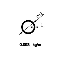 12x10 Tube Profile