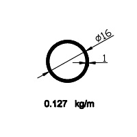 16x14 Tube Profile