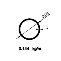 18x16 Tube Profile