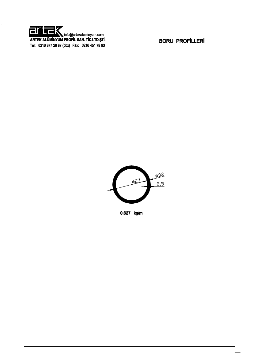 32x27 Tube Profile