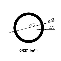 32x27 Boru Profili