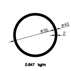 40x36 Boru Profili