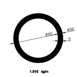 50x40 Boru Profili